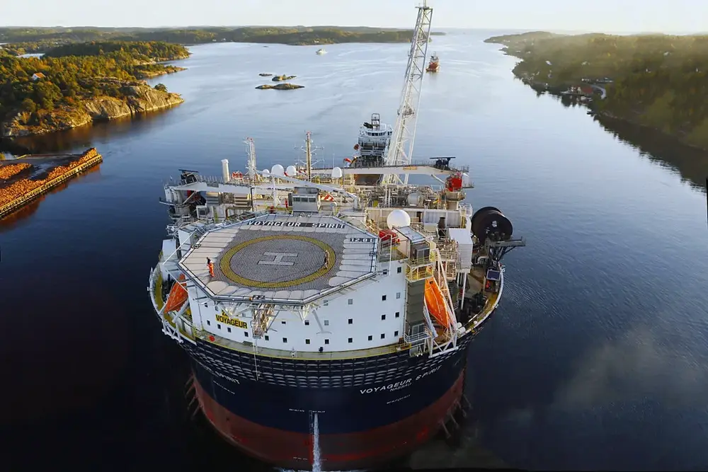 FPSO vessel at sea